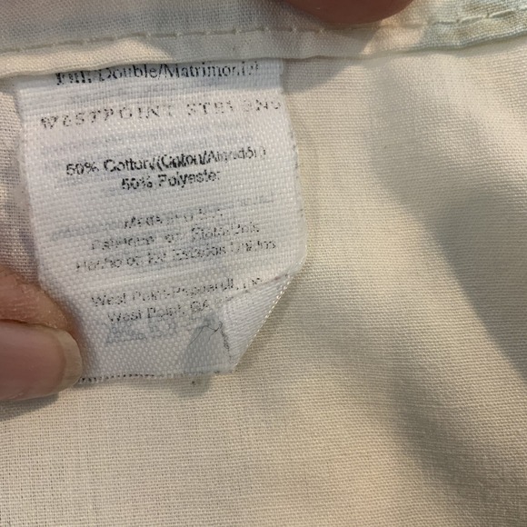 VTG 4 Piece Sheet Set Full Double Complete‎ Pink Roses Ruffles Cottage Core EUC - Picture 8 of 9